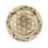 Bol chantant tibétain GRAVÉ - note LA - 447 hz - 404 gr - 12,5 cm
