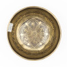 Bol chantant tibétain GRAVÉ - note MI - 331 hz - 562 gr - 14,4 cm
