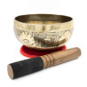 Bol tibétain GRAVÉ - note RÉ dièse - 304 hz - 678 gr - 15,5 cm