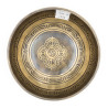 Bol chantant tibétain GRAVÉ - note RÉ - 296 hz - 662 gr - 15,8 cm