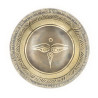 Bol chantant tibétain GRAVÉ - note SI - 503 hz - 416 gr - 11,7 cm