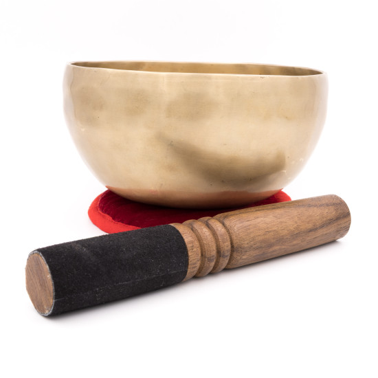 Bol tibétain NATUREL - note DO dièse - 274 hz - 745 gr - 15,7 cm