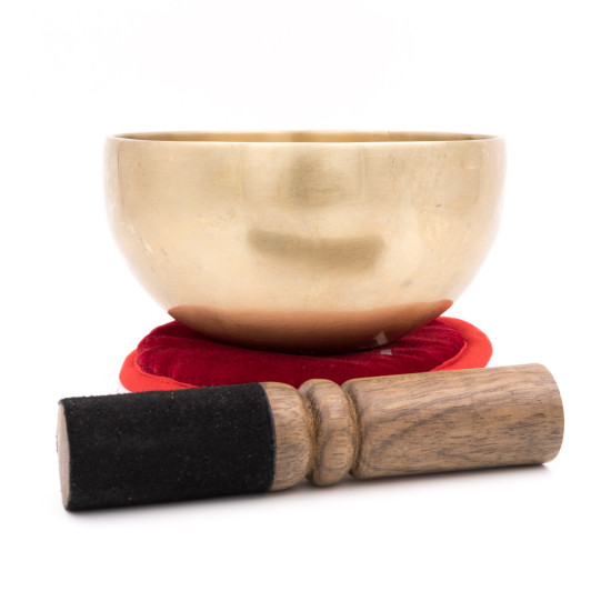 Bol chantant NATUREL - note FA dièse - 379 hz - 496 gr - 13,3 cm