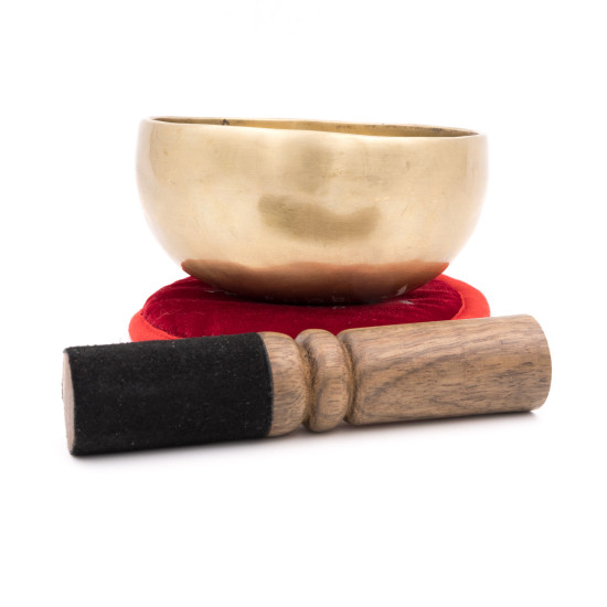 Bol chantant NATUREL - note SI bémol - 468 hz - 347 gr - 11,8 cm