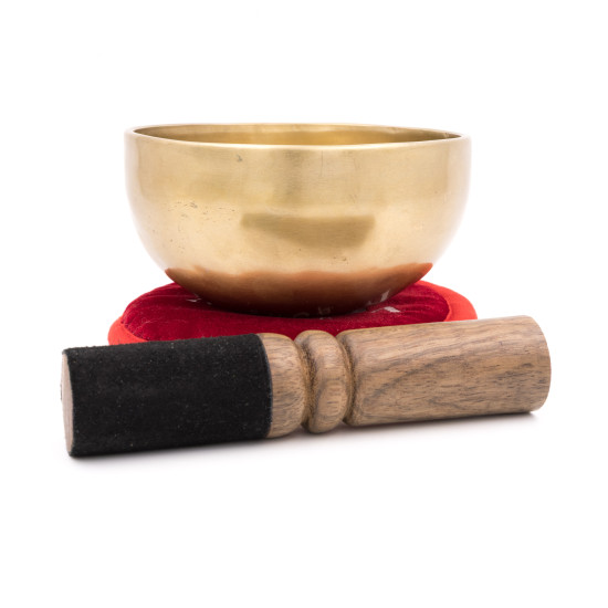 Bol tibétain NATUREL - note SI bémol - 476 hz - 308 gr - 11,5 cm