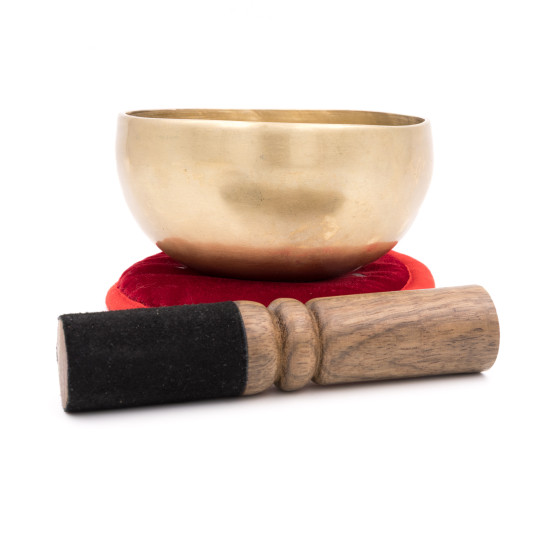 Bol chantant tibétain NATUREL - note SI - 480 hz - 347 gr - 11,6 cm