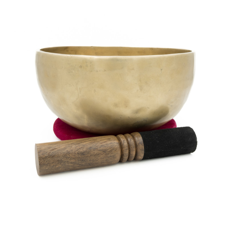 Bol chantant naturel - note SOL dièse - 204 hz - 1,34 kg - 20,5 cm