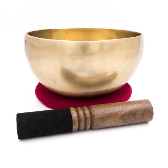 Bol chantant NATUREL - note SOL dièse - 209 hz - 915 gr - 18,8 cm