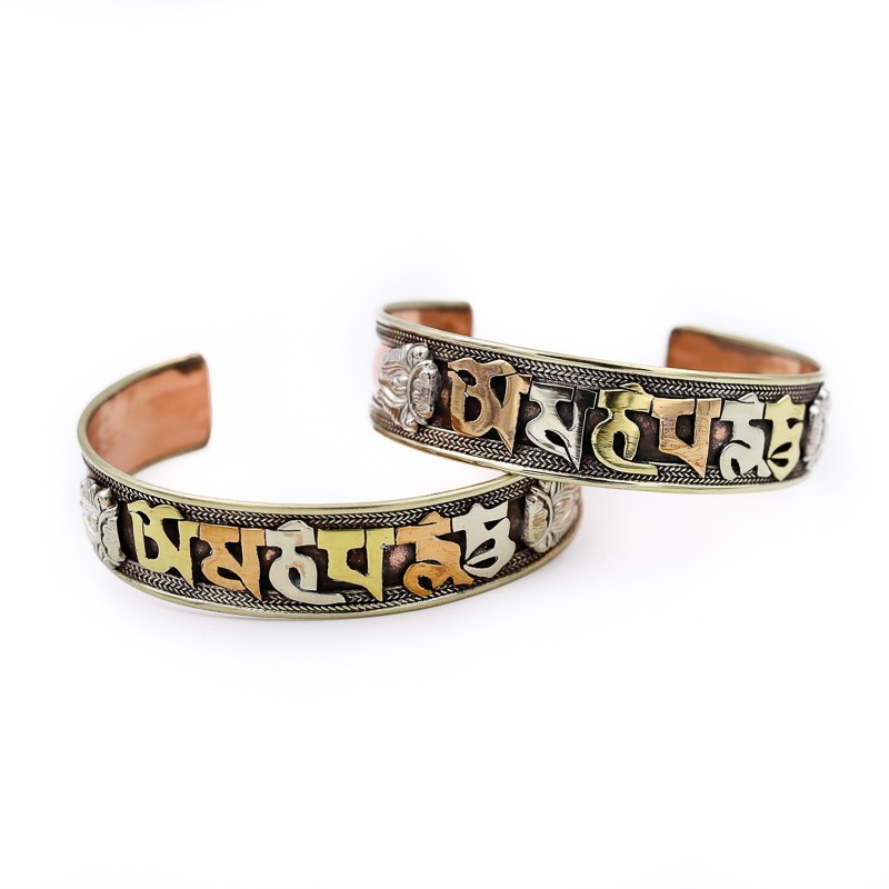 Bracelet tibétain mantra Om Mani Padme Hum
