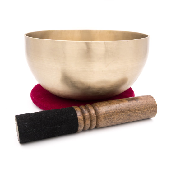 Bol tibétain PATAN - note RÉ dièse - 159 hz - 908 gr - 18,5 cm