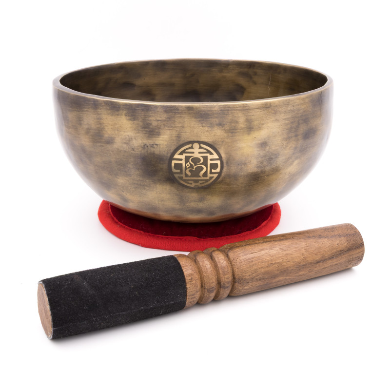 Bol chantant OM SAJAN - note DO dièse - 279 hz - 1,028 kg - 17,8 cm