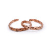 Bracelet écailles de serpent en cuivre
