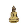 Statuette du Bouddha Ratnasambhava en laiton - 7,5 cm