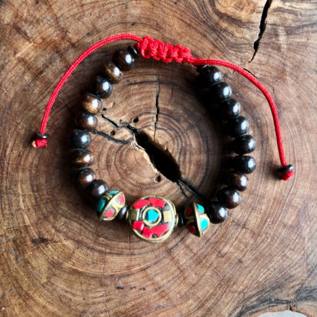 Bracelet "Baguwa phula" - Bracelets malas tibétains Bracelet "Baguwa phula" - Bracelets malas tibétains