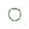 Bracelet en jade de Birmanie - perles en pierres de 8mm
