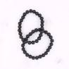Bracelet shaligram - perles en pierres de 8mm