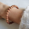 Bracelet en bois de santal - perles de 8 mm
