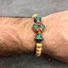 Bracelet tibétain en os de yak