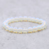 Bracelet opale - perles en pierres de 8mm