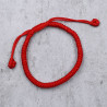 Bracelet tibétain rouge porte-bonheur