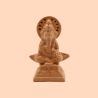 Statuette de Ganesh en terre cuite de Thimi - 11 cm