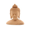 Buste de bouddha en terre cuite - 13 cm