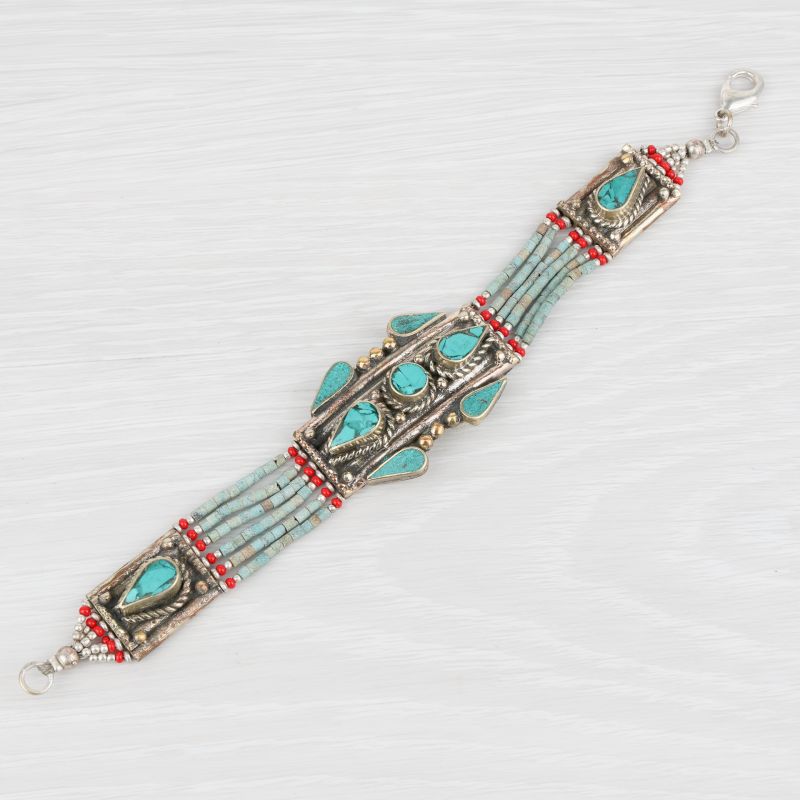 Bracelet tibétain Firoza Akasa