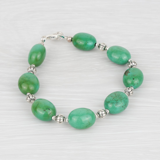 Bracelet Firoza - Bracelet en pierres turquoises