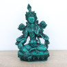 Statue de la déesse bouddhiste Tara la verte - 20,5 cm