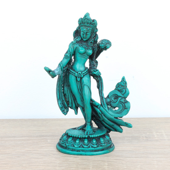 Statue tara debout en résine - 12,5 cm - 87 gr