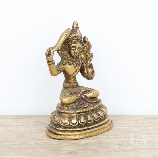 Statuette du bodhisattva Manjushri - 8 cm - 205 gr