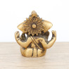 Statuette de Ganesh en laiton - 6,5 cm
