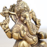 Ganesha statue indienne du dieu éléphant - 12 cm
