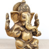 Statuette de Ganesh en laiton - 12 cm