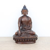 Statue du Bouddha Shakyamuni en cuivre pour déco intérieur - 15 cm