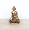 Statuette du Bouddha Akshobhya en laiton - 7,5 cm