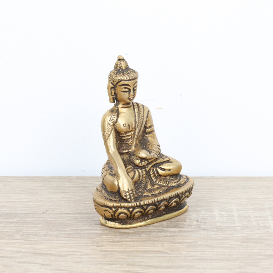 Statue Petit Bouddha Hindou H 28 cm 