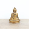Statuette du Bouddha Akshobhya en laiton - 7,5 cm