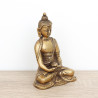 Statue Bouddha Amitabha en laiton - 12 cm