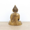Statue Bouddha Amitabha en laiton - 12 cm
