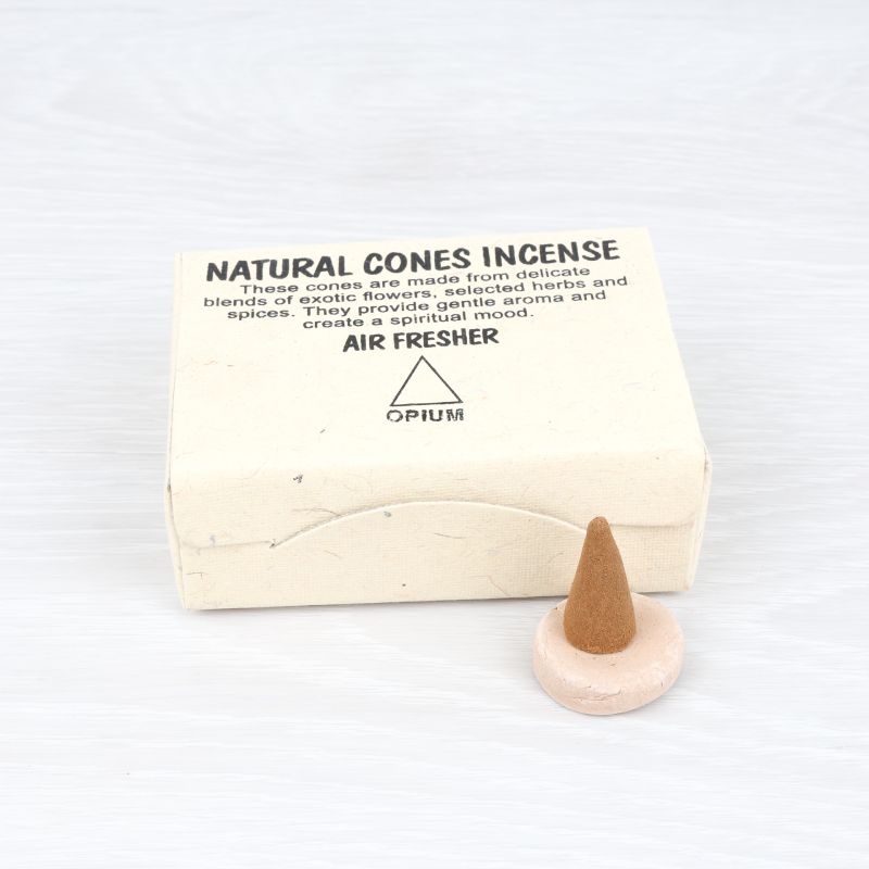 Encens indien naturel opium - 25 cônes