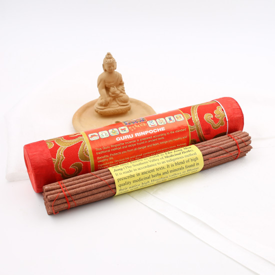 Encens bhoutanais Guru Rinpoche en bâtons de 20 cm