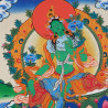 Thangka Tara verte