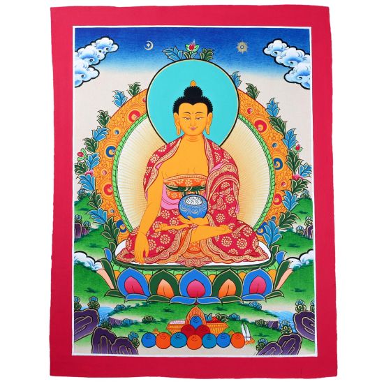 Thangka Bouddha Shakyamuni