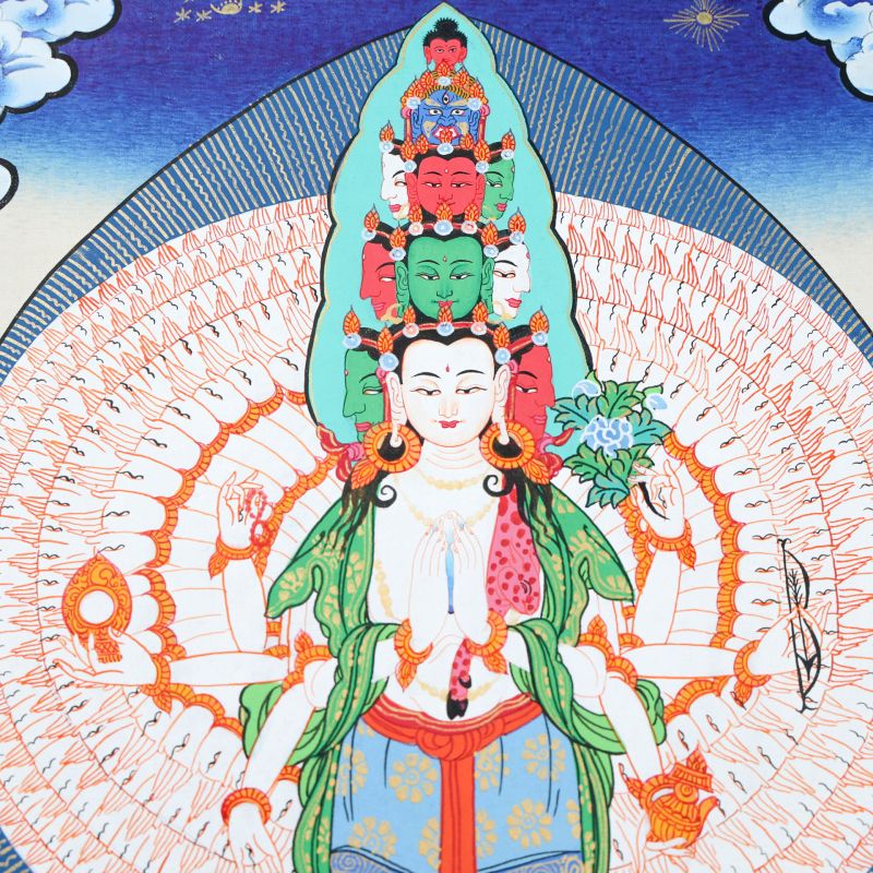 Thangka Avalokiteshvara