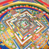 Kalachakra mandala thangka