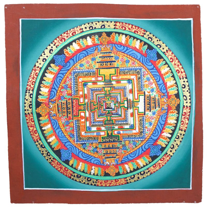 Peinture tibétaine Kalachakra