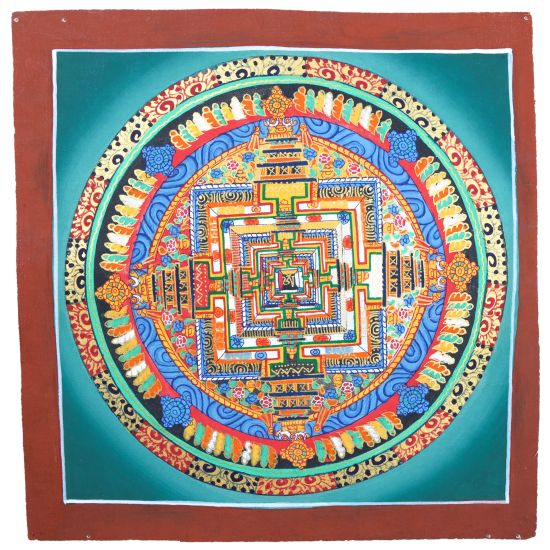 Peinture tibétaine Kalachakra