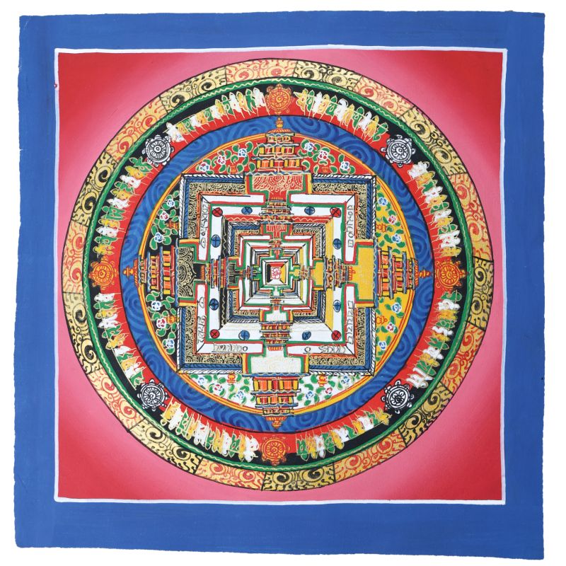 Thangka tibétain Kalachakra