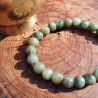 Bracelet mâlâ en perles de jade de Birmanie